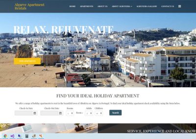 Holiday Apartment Rental Website