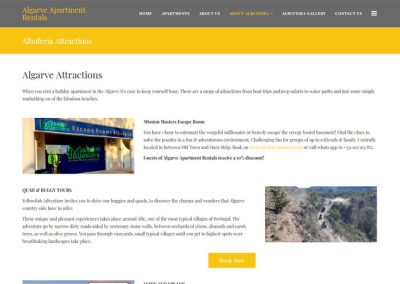 Holiday Apartment Rental Website