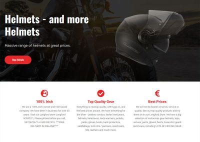 Biker Gear E-Commerce Website