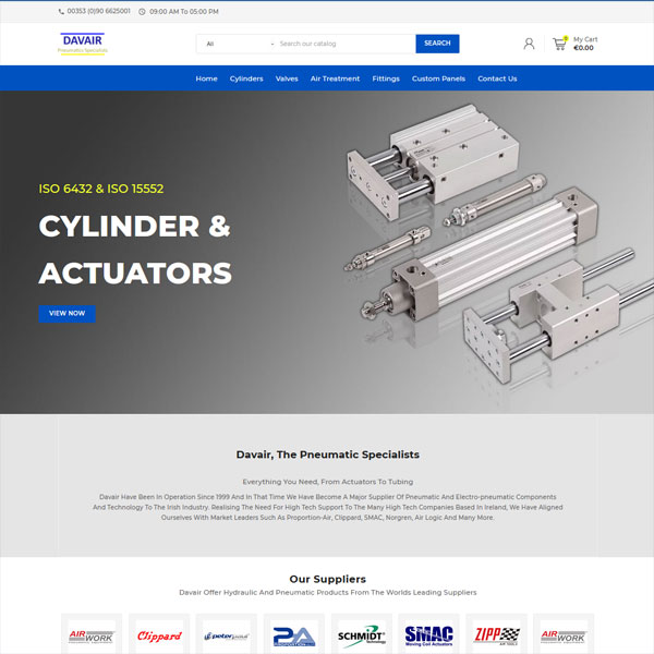 Davair E-Commerce Website