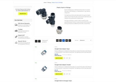 Davair e-commerce Website Design
