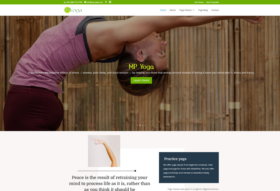 MP Yoga Longford Web Site MP Yoga Longford Web Site