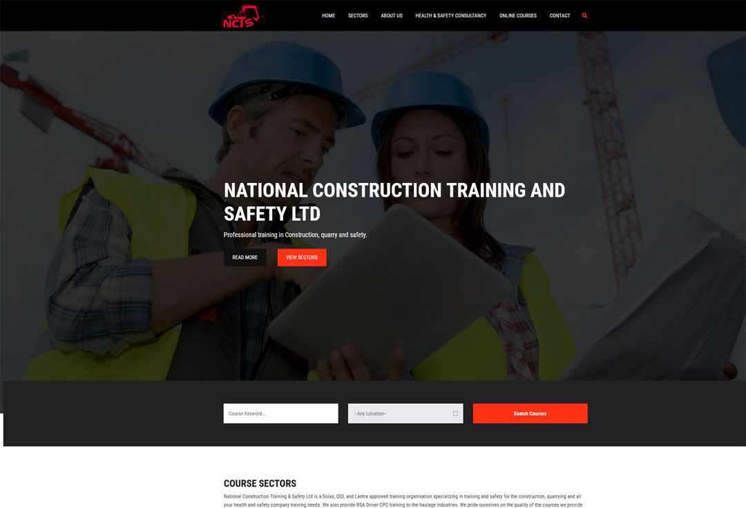 NCTS Course booking Web Site NCTS Course booking Web Site