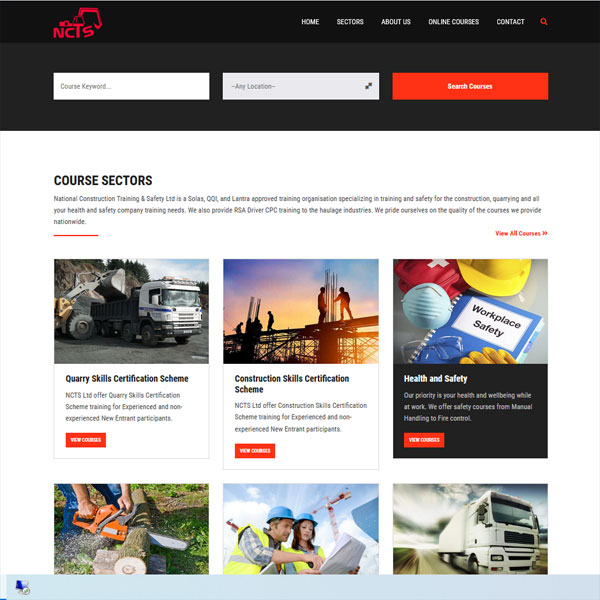 Training Class booking web site Training Class booking web site