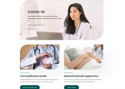 New Street Medical Centre Web Site