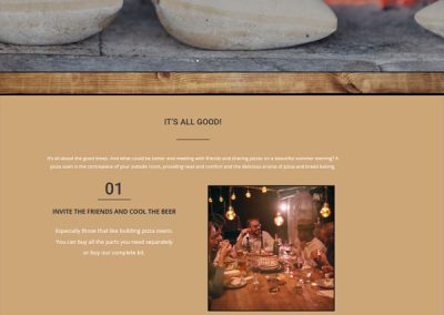 Pizza Ovens E-Commerce Website