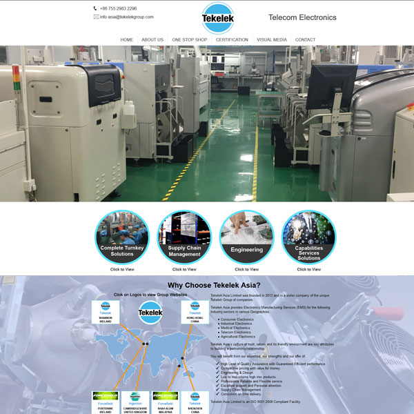 tekelek Van Windows E-Commerce Website