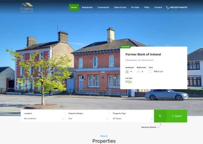 Kieran Leavy Property Sales Web Site